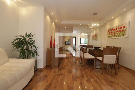 Sala de apartamento à venda com 3 quartos, 117m² em Chácara Klabin, São Paulo