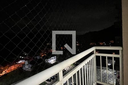 Varanda da Sala de apartamento para alugar com 2 quartos, 58m² em Morro Nova Cintra, Santos