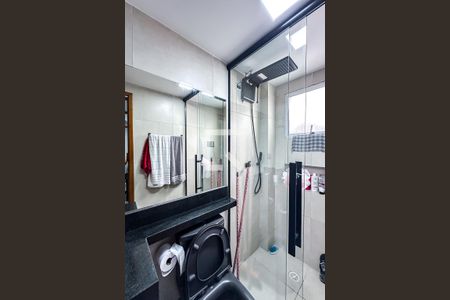 Banheiro de apartamento à venda com 1 quarto, 28m² em Brás, São Paulo