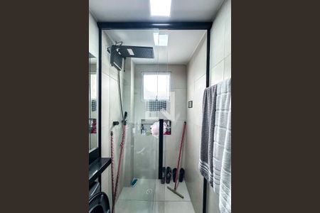 Banheiro de apartamento à venda com 1 quarto, 28m² em Brás, São Paulo