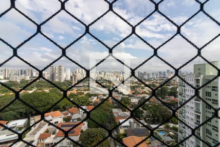 Vista da Sacada de apartamento para alugar com 3 quartos, 110m² em Indianópolis, São Paulo