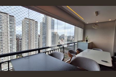 Varanda  de apartamento à venda com 3 quartos, 106m² em Centro, São Bernardo do Campo