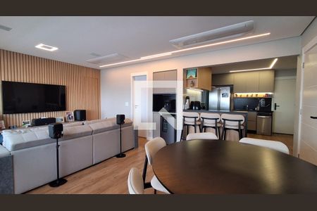 Sala de apartamento à venda com 3 quartos, 106m² em Centro, São Bernardo do Campo