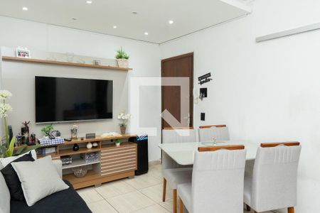 Sala de apartamento à venda com 2 quartos, 59m² em Jardim Vera Cruz, Contagem