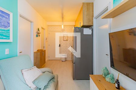 Sala/Cozinha de apartamento à venda com 2 quartos, 41m² em Santo Amaro, São Paulo