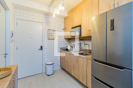 Sala/Cozinha de apartamento à venda com 2 quartos, 41m² em Santo Amaro, São Paulo