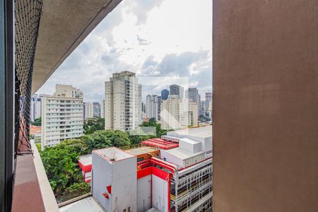 Vista da Varanda da Sala/Cozinha de apartamento à venda com 2 quartos, 41m² em Santo Amaro, São Paulo