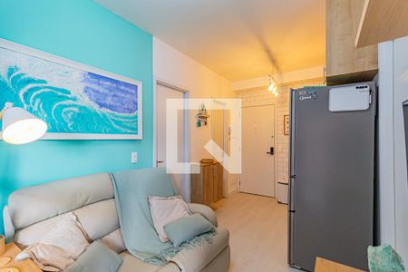 Sala/Cozinha de apartamento à venda com 2 quartos, 41m² em Santo Amaro, São Paulo