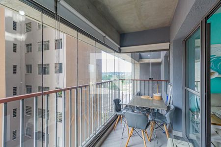 Varanda de apartamento à venda com 2 quartos, 41m² em Santo Amaro, São Paulo