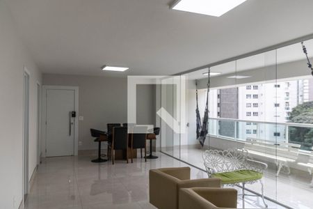 Sala de apartamento para alugar com 4 quartos, 135m² em Luxemburgo, Belo Horizonte