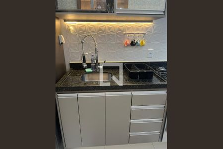 Cozinha de apartamento para alugar com 2 quartos, 45m² em Residencial Jequitibá, Ribeirão Preto