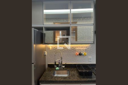 Cozinha de apartamento para alugar com 2 quartos, 45m² em Residencial Jequitibá, Ribeirão Preto