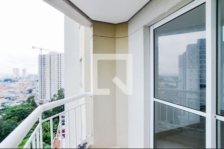 Varanda da Sala de apartamento para alugar com 2 quartos, 47m² em Gopouva, Guarulhos