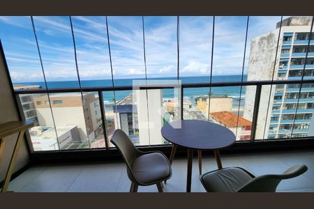 Varanda  de kitnet/studio para alugar com 1 quarto, 40m² em Barra, Salvador