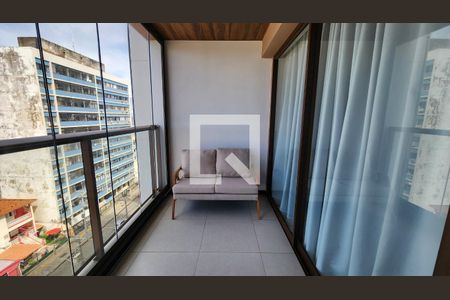 Varanda  de kitnet/studio para alugar com 1 quarto, 40m² em Barra, Salvador