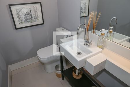 Lavabo de apartamento à venda com 4 quartos, 145m² em Vila Romana, São Paulo
