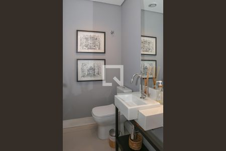 Lavabo de apartamento à venda com 4 quartos, 145m² em Vila Romana, São Paulo
