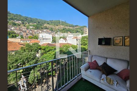 Varanda de apartamento para alugar com 2 quartos, 70m² em Rio Comprido, Rio de Janeiro