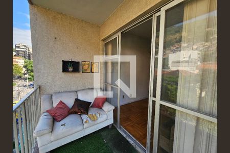 Varanda  de apartamento para alugar com 2 quartos, 70m² em Rio Comprido, Rio de Janeiro