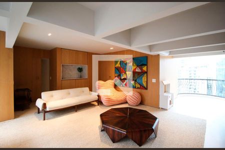 Sala de apartamento à venda com 3 quartos, 240m² em Moema, São Paulo
