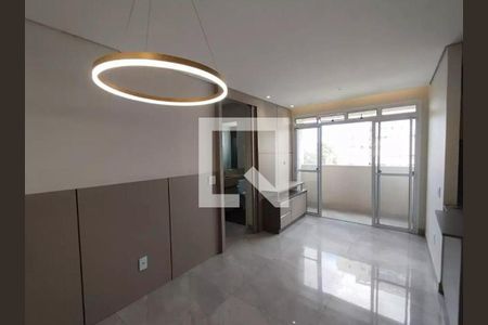 Sala de apartamento à venda com 2 quartos, 57m² em Jk, Contagem