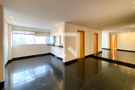 Sala de apartamento à venda com 3 quartos, 95m² em Vila da Serra, Nova Lima