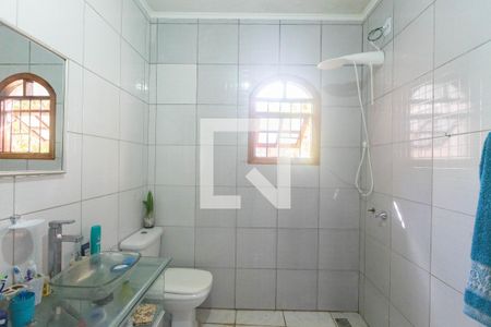 Banheiro  de kitnet/studio para alugar com 1 quarto, 26m² em Campanário, Diadema