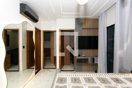 Sala de apartamento à venda com 2 quartos, 93m² em Chácara Santo Antônio (zona Leste), São Paulo