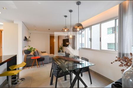Sala Ambientes de apartamento para alugar com 2 quartos, 68m² em Boa Viagem, Belo Horizonte