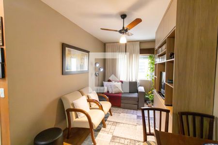 Sala de apartamento à venda com 1 quarto, 37m² em Cidade Baixa, Porto Alegre