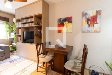 Sala de apartamento à venda com 1 quarto, 37m² em Cidade Baixa, Porto Alegre