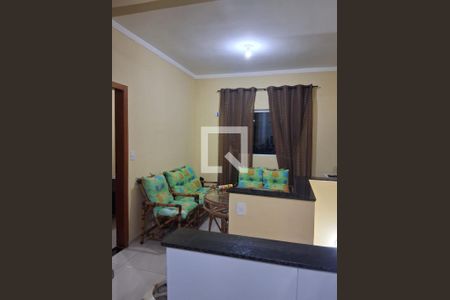 Sala de casa de condomínio para alugar com 2 quartos, 52m² em Aviação, Praia Grande