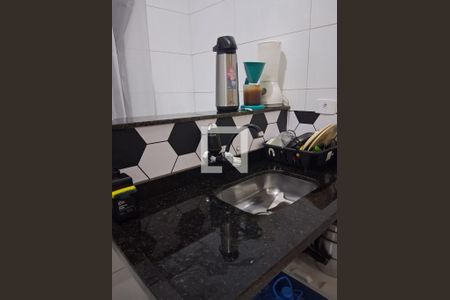 Cozinha de casa de condomínio para alugar com 2 quartos, 52m² em Aviação, Praia Grande