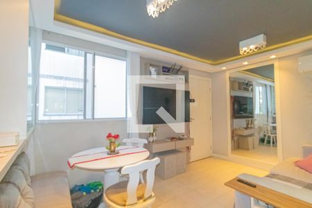 Sala/Cozinha de apartamento à venda com 2 quartos, 47m² em São José, Canoas