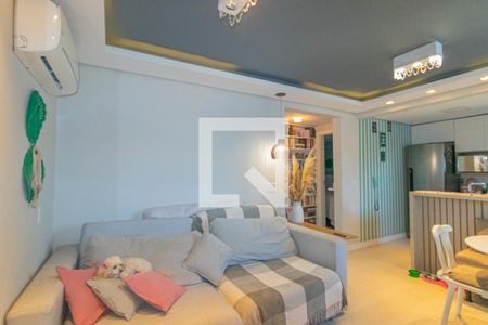 Sala/Cozinha de apartamento à venda com 2 quartos, 47m² em São José, Canoas
