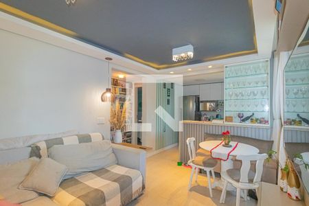 Sala/Cozinha de apartamento à venda com 2 quartos, 47m² em São José, Canoas