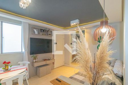 Sala/Cozinha de apartamento à venda com 2 quartos, 47m² em São José, Canoas