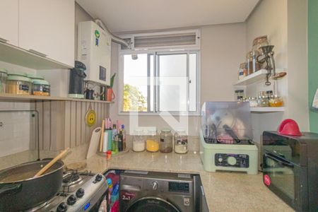 Sala/Cozinha de apartamento à venda com 2 quartos, 47m² em São José, Canoas