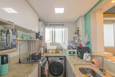 Sala/Cozinha de apartamento à venda com 2 quartos, 47m² em São José, Canoas