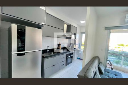 Cozinha de apartamento para alugar com 1 quarto, 41m² em Bosque, Campinas
