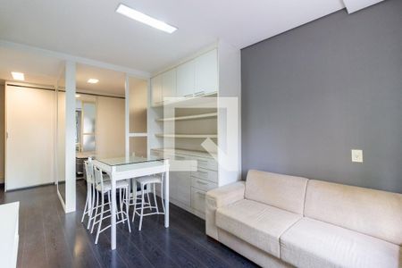 Sala/Quarto de apartamento para alugar com 1 quarto, 38m² em Jardim Paulista, São Paulo