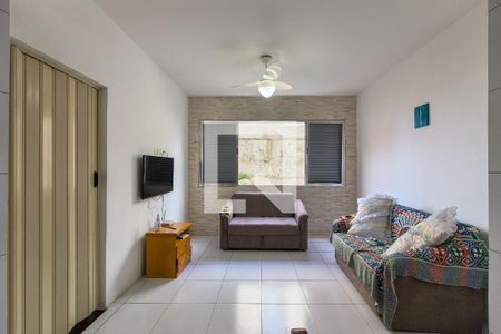 Sala de apartamento para alugar com 1 quarto, 42m² em Vila Assuncao, Praia Grande