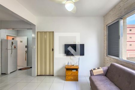 Sala de apartamento para alugar com 1 quarto, 42m² em Vila Assuncao, Praia Grande