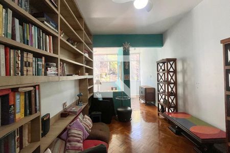 Sala  de apartamento à venda com 1 quarto, 60m² em Copacabana, Rio de Janeiro