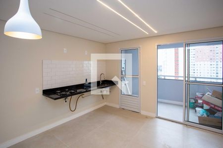 Sala/Cozinha de apartamento para alugar com 2 quartos, 45m² em Jardim Canhema, Diadema