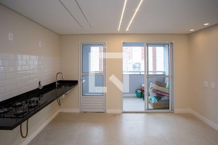 Sala/Cozinha de apartamento para alugar com 2 quartos, 45m² em Jardim Canhema, Diadema