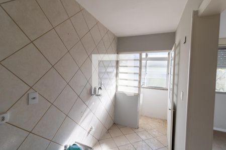 Cozinha e Área de Serviço de apartamento para alugar com 2 quartos, 56m² em Vila Nova, Porto Alegre