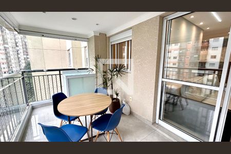Varanda da Sala de apartamento para alugar com 2 quartos, 68m² em Jardim Flor da Montanha, Guarulhos