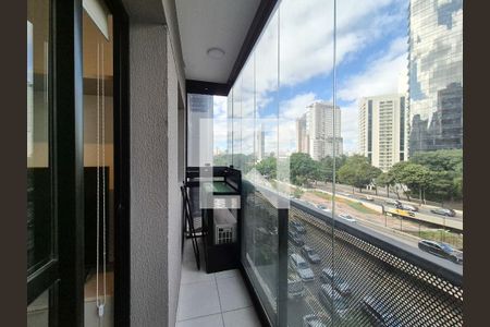 Varanda de apartamento para alugar com 2 quartos, 43m² em Vila Olímpia, São Paulo