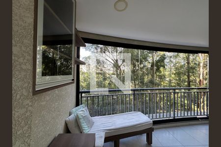 Varanda da Sala de apartamento para alugar com 2 quartos, 72m² em Alphaville Empresarial, Barueri